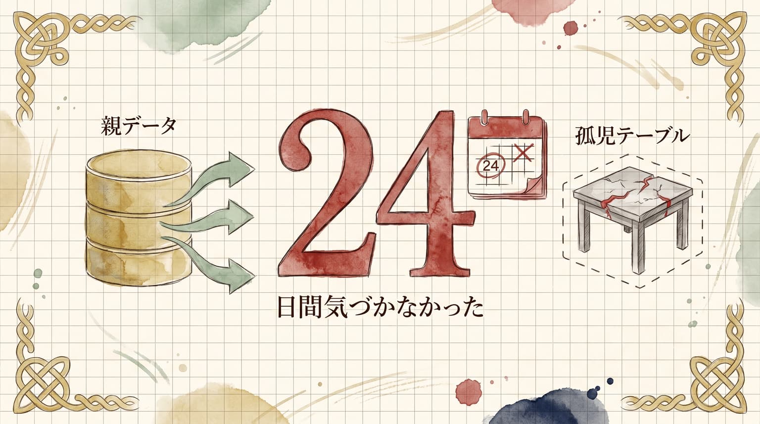 24日間、誰も気づかなかったデータの空白。『動く』と『動き続ける』の違いを甘く見ると経営判断を間違える